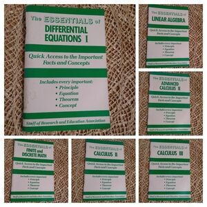 The Essentials of Differential Equations I Linear Algebra Finite Discrete Math